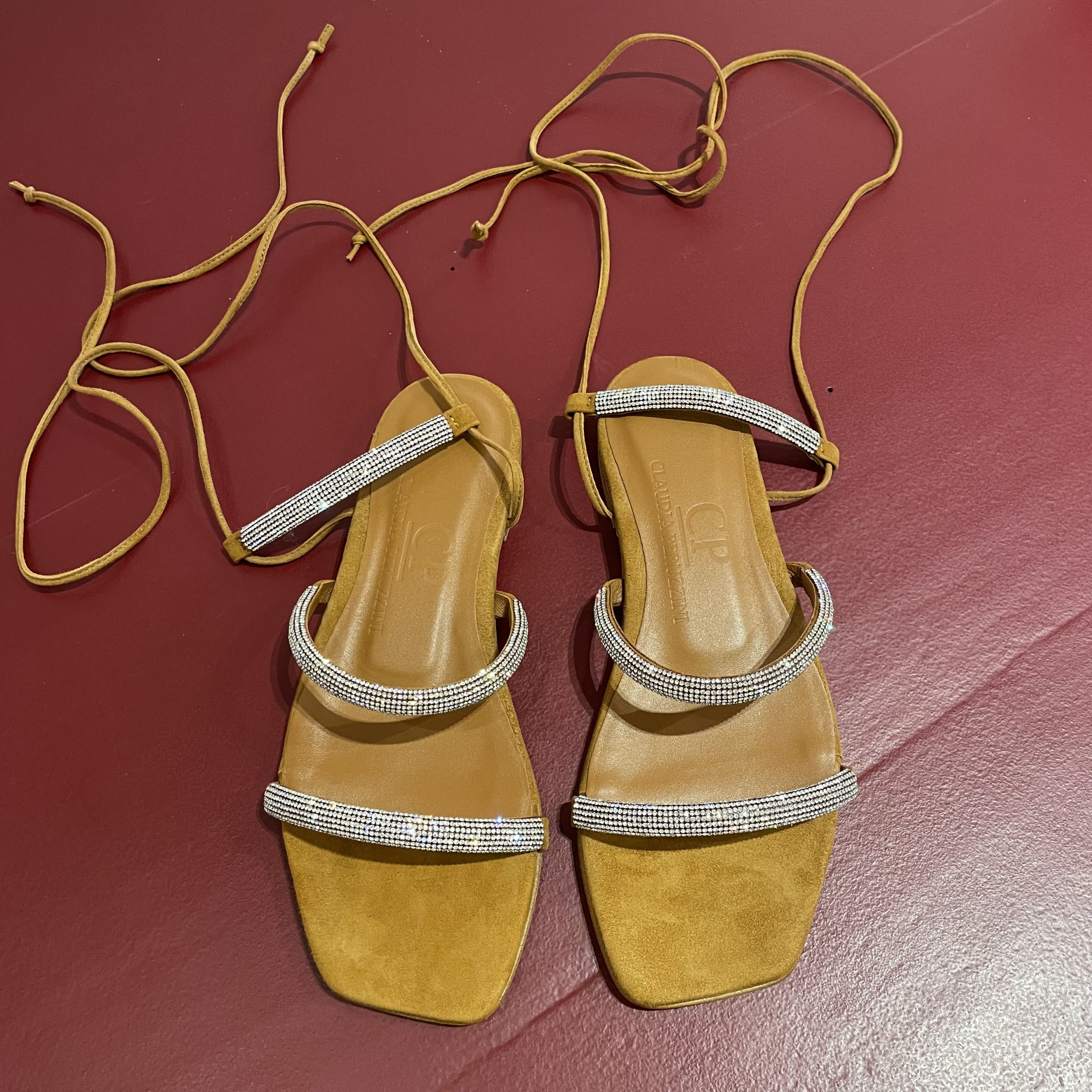 Sandalo Suede Brandy